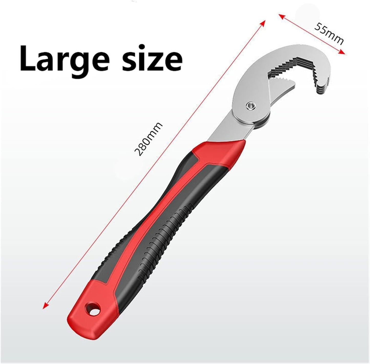 🔧 2-Piece Multi-Purpose Wrench Set 🛠️ | Adjustable Universal Wrenches for Home, Car, and Plumbing Repairs 🚗🚿