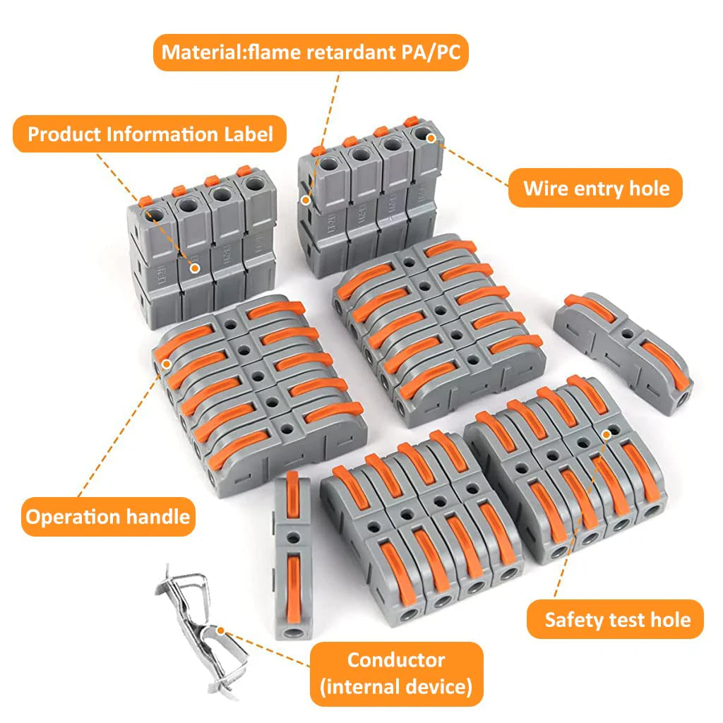 🔌⚡ Quick & Secure Wire Connectors | Easy Electrical Connections for Home & Work