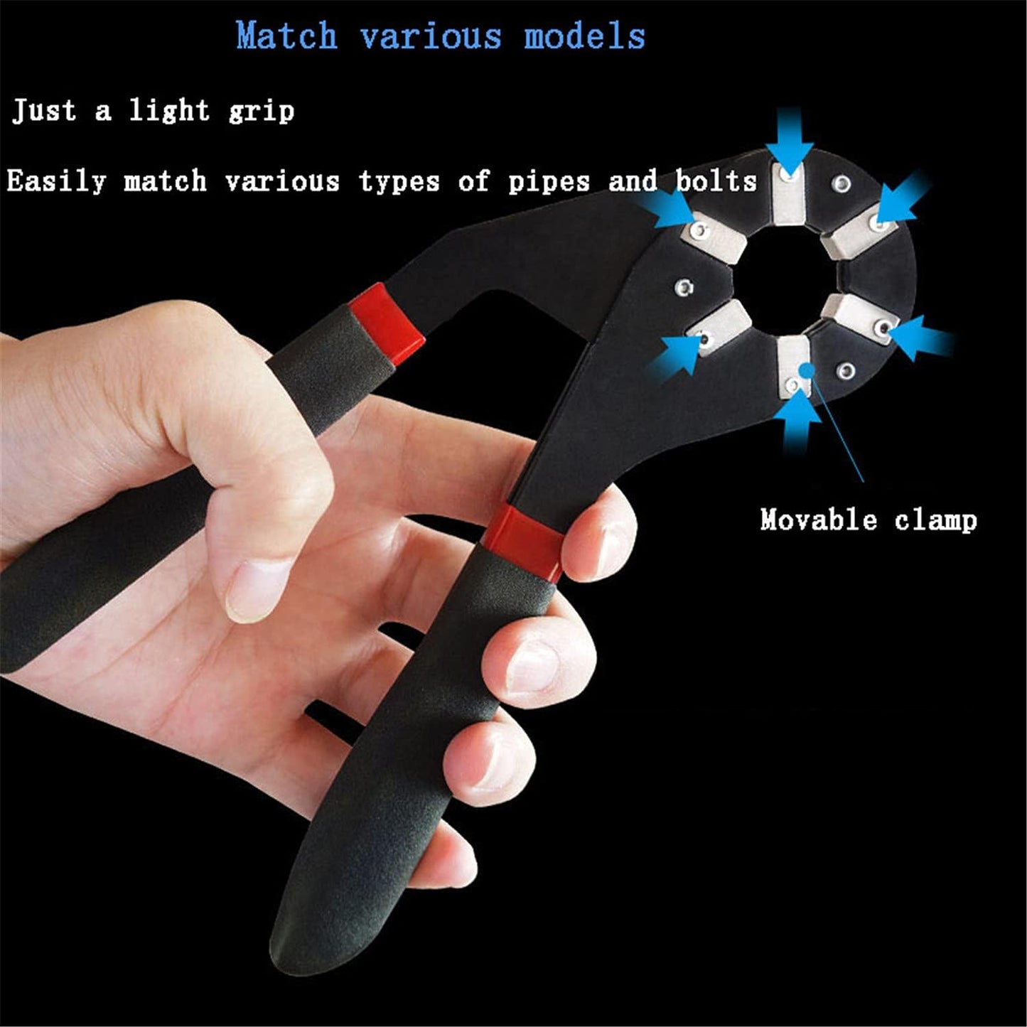 🔧✨ Adjustable Wrench (6/8 inches) – Durable & Versatile for Home Repairs! 🏠