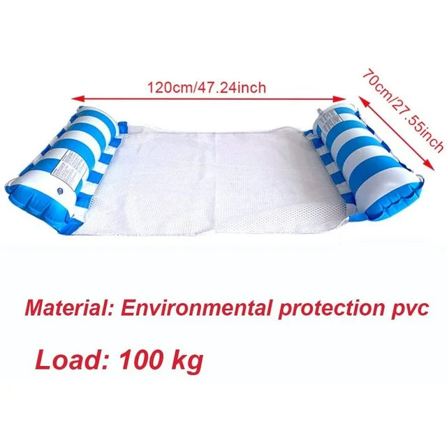 🌊 Hammock Inflatable Pool Float 💦 | Lounge Chair for Ultimate Summer Relaxation 🌞🛟