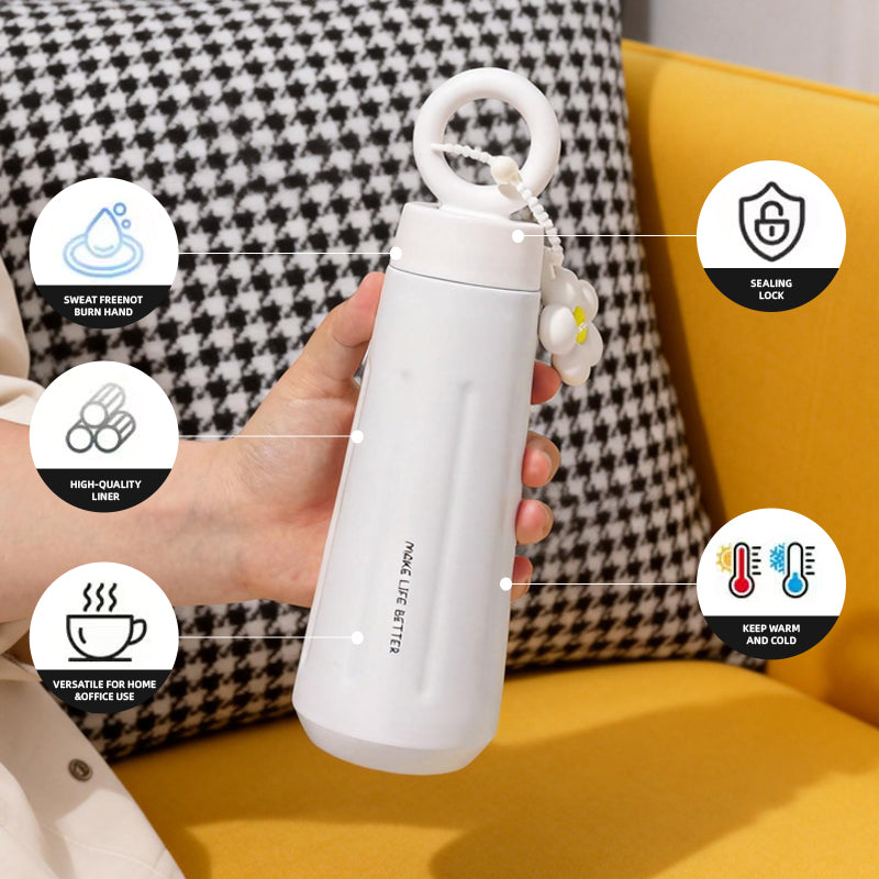 2026 Women's Elegant Portable Thermos Water Bottle Buy 2 Pcs Only Rs1399