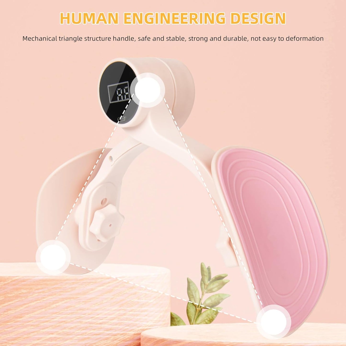 💗 Pelvic Floor Muscle Trainer for Women | Kegel Exercise Device 💪 | Postpartum Recovery & Bladder Control ✨