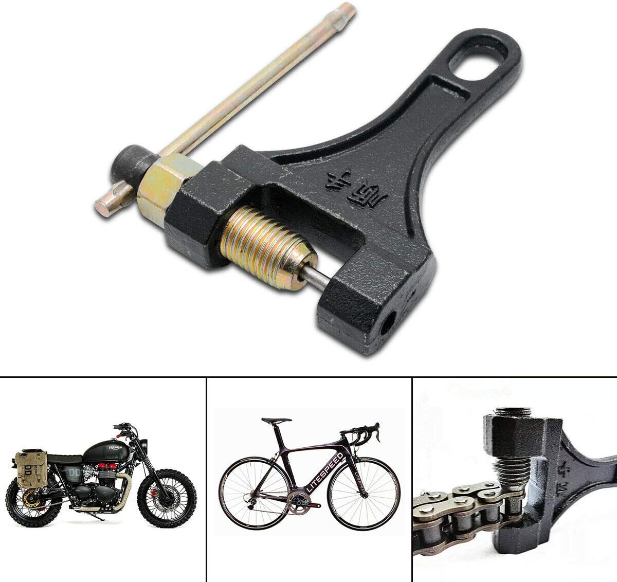 🚴‍♂️ Bicycle Chain Breaker Cutter Tool 🔧 | Chain Splitter & Repair Pin Hook – Must-Have for Cyclists! 🛠️🚲