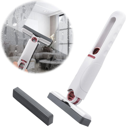 🧹✨ Mini Cleaning Mop | Portable Sponge Mop for Wet & Dry Use – Quick & Easy Cleaning Everywhere! 🚗🏠