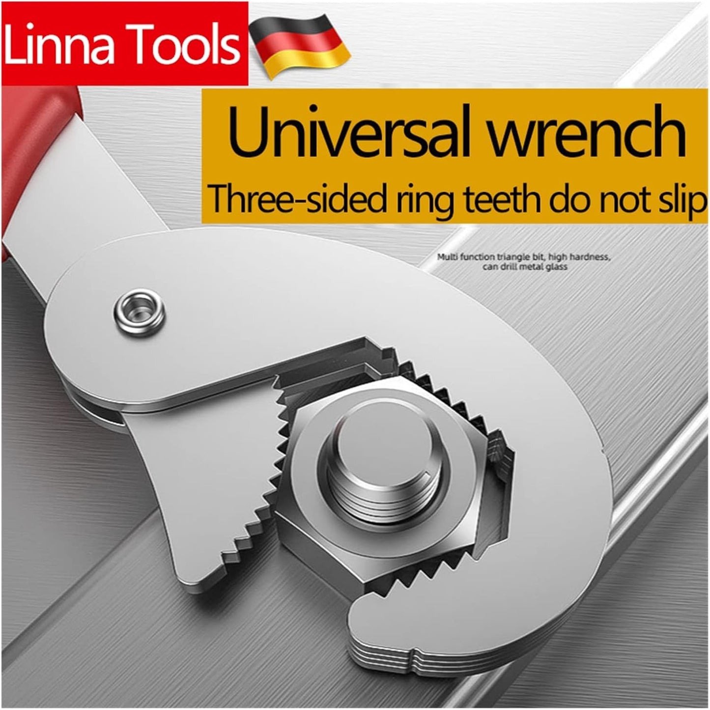 🔧 2-Piece Multi-Purpose Wrench Set 🛠️ | Adjustable Universal Wrenches for Home, Car, and Plumbing Repairs 🚗🚿