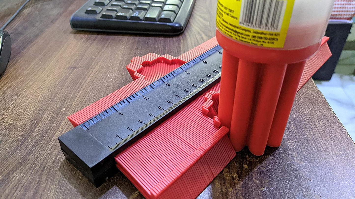 📏🔴 Contour Scale Measurement Tool (Red) – Accurate & Easy to Use!