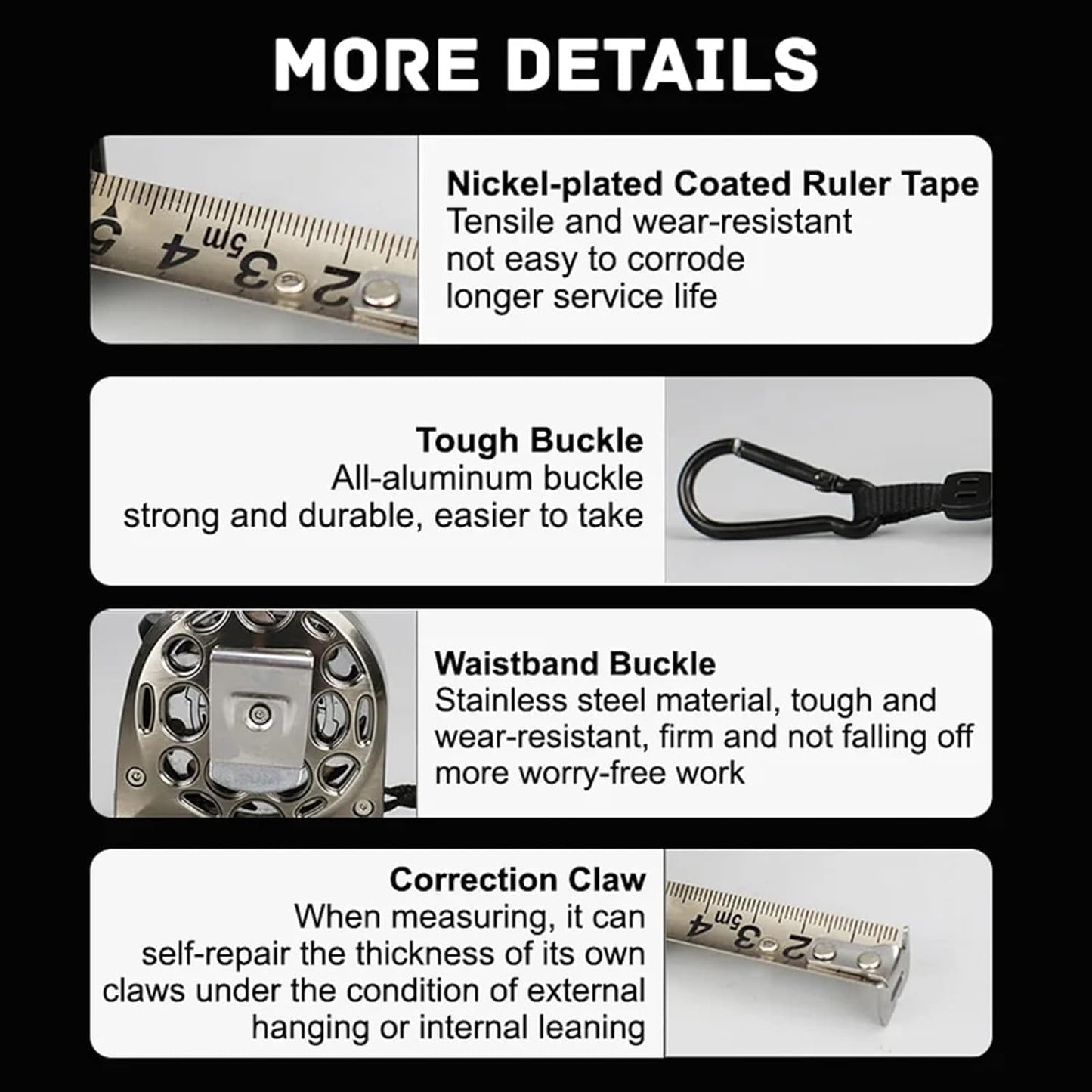 📏✨ 5m Corrosion-Resistant Stainless Steel Telescopic Metric Ruler – Precision in Every Measure! 🔧