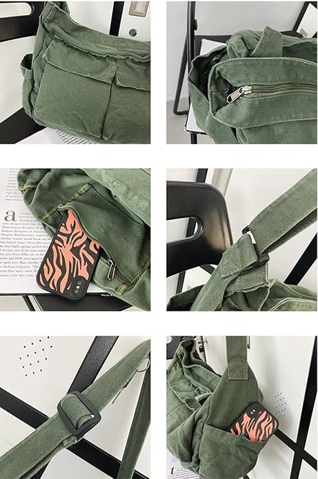 👜✨ Women's Multi-Pocket Shoulder Bag – Stylish & Spacious for Every Occasion! 🌟