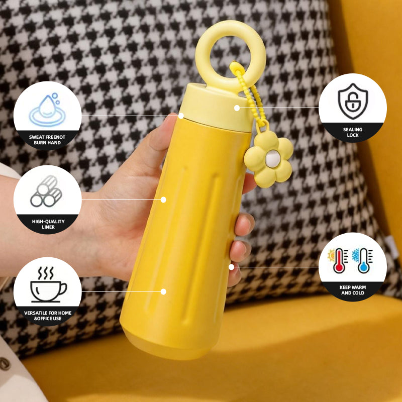 2026 Women's Elegant Portable Thermos Water Bottle Buy 2 Pcs Only Rs1399