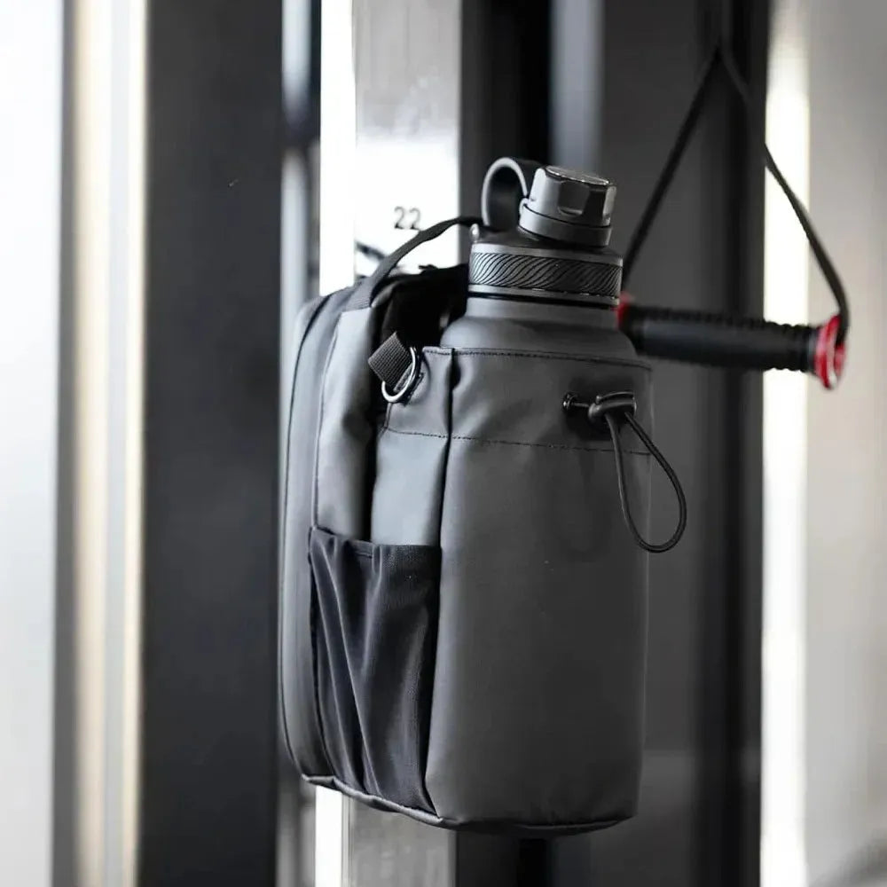 🎒 Magnetic Gym Bag with Bottle Holder 🧲💧 | Stylish Messenger Bag for Workout & Daily Use 💪👜