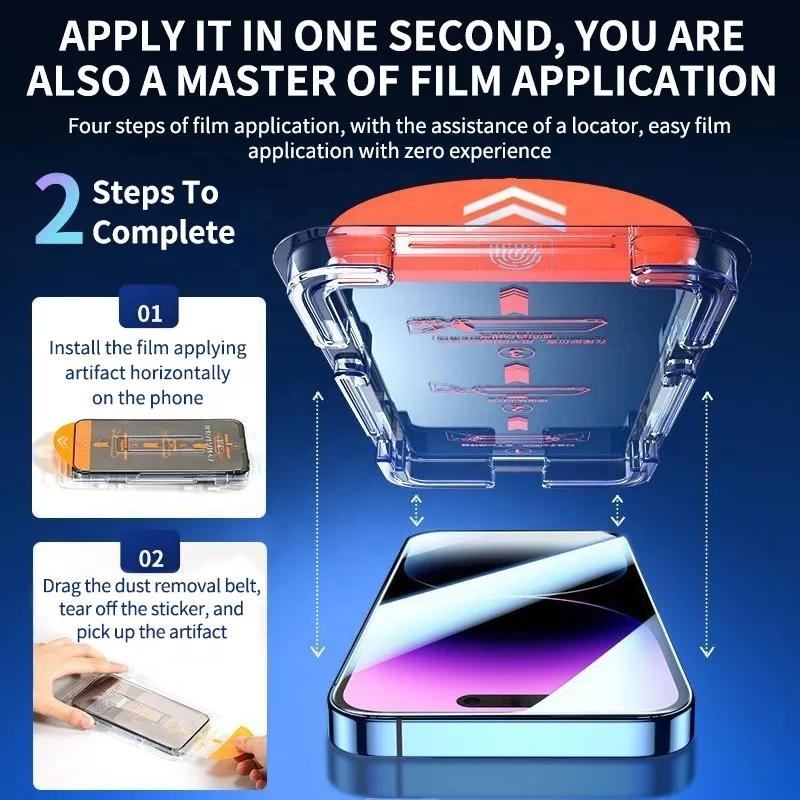 Hurry, won’t last! 🚨|📱iPhone Invisible Artifact Screen Protector