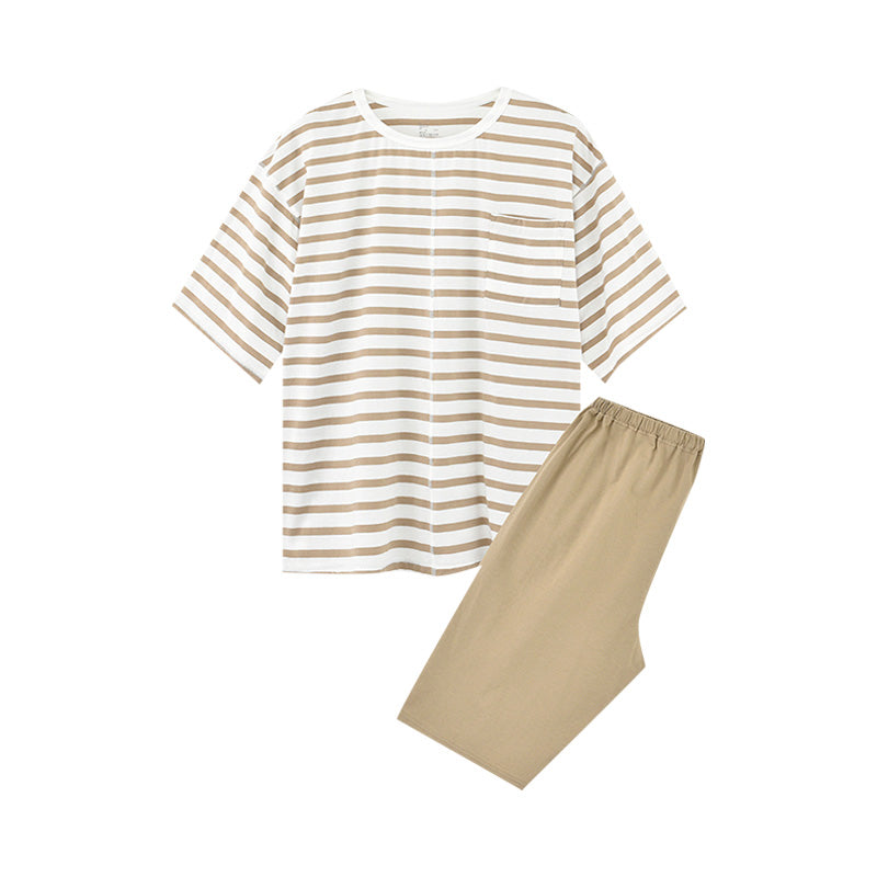 🏡 Striped Home Clothes 👕🌿 | Comfortable & Stylish Loungewear for Everyday Relaxation