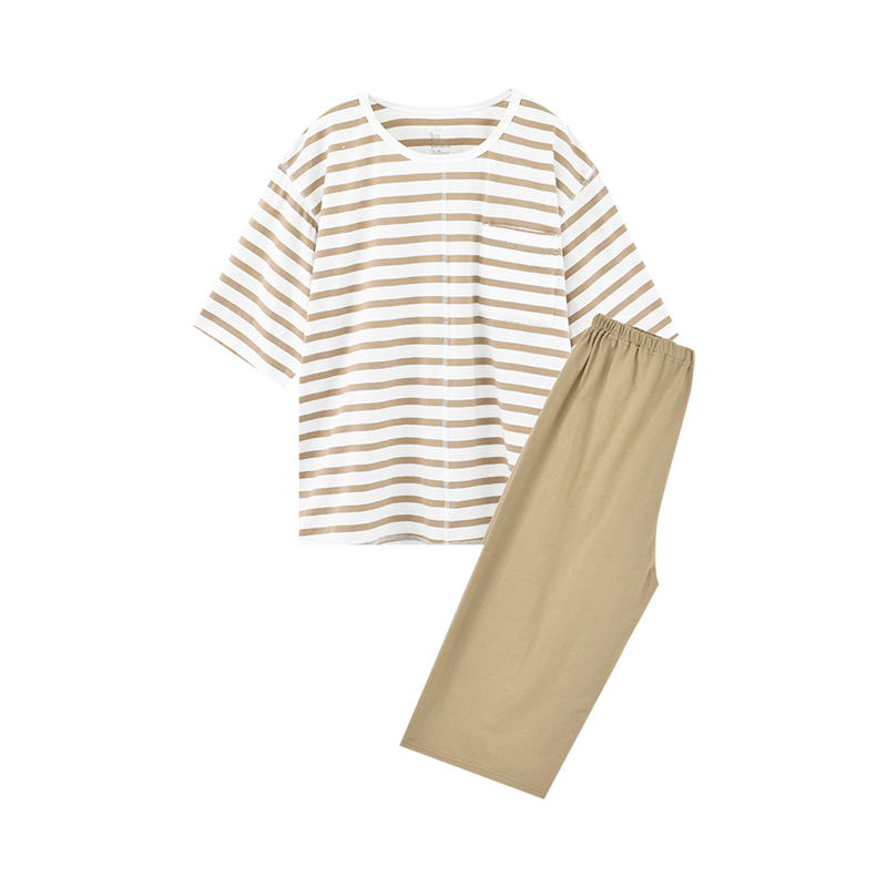 🏡 Striped Home Clothes 👕🌿 | Comfortable & Stylish Loungewear for Everyday Relaxation