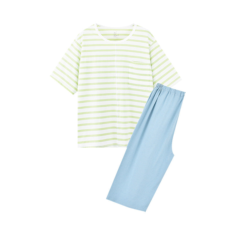 🏡 Striped Home Clothes 👕🌿 | Comfortable & Stylish Loungewear for Everyday Relaxation