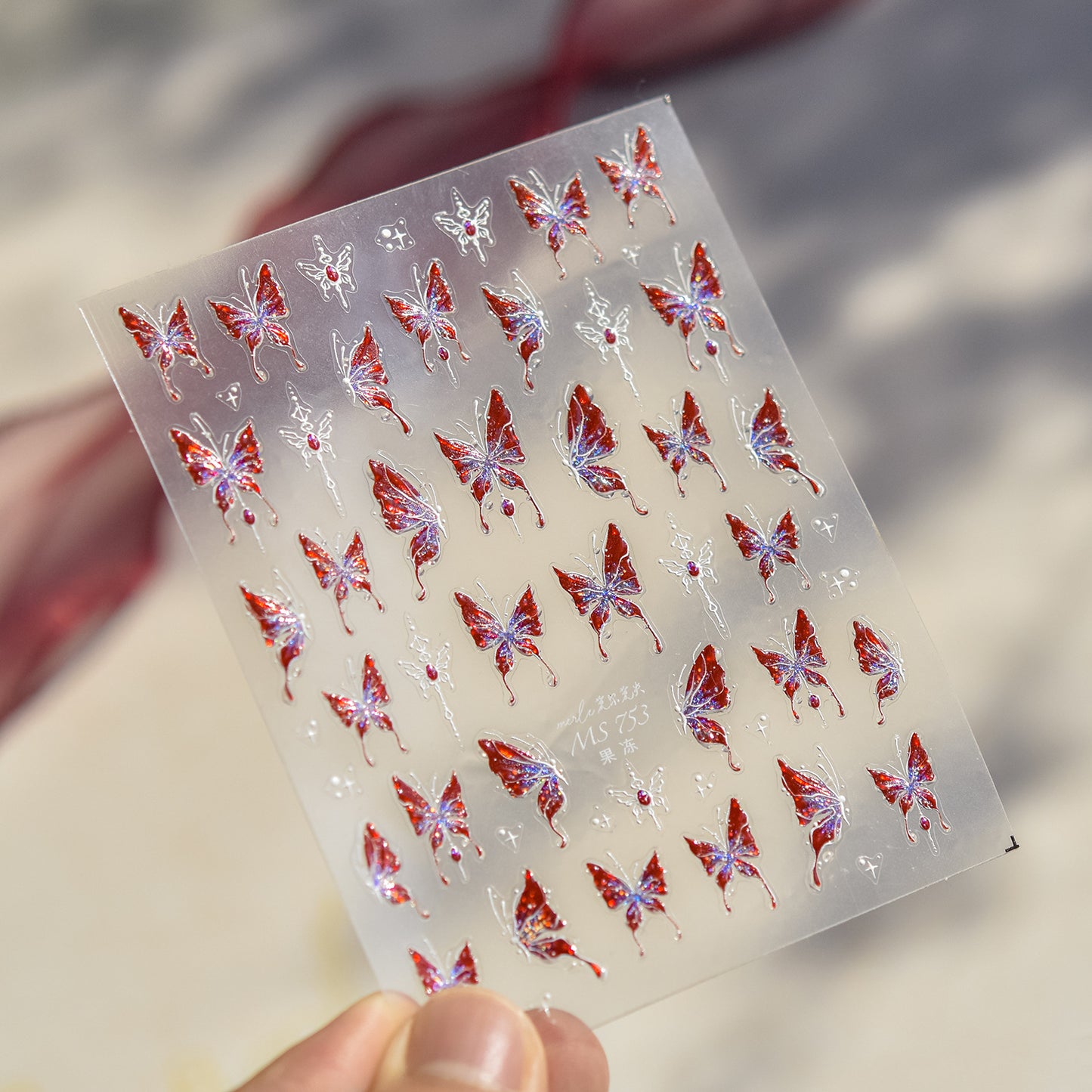 Less than 350🦋 Butterfly Nail Art Stickers ✨ | Easy DIY Nail Decoration, Long-Lasting & Stylish 💅