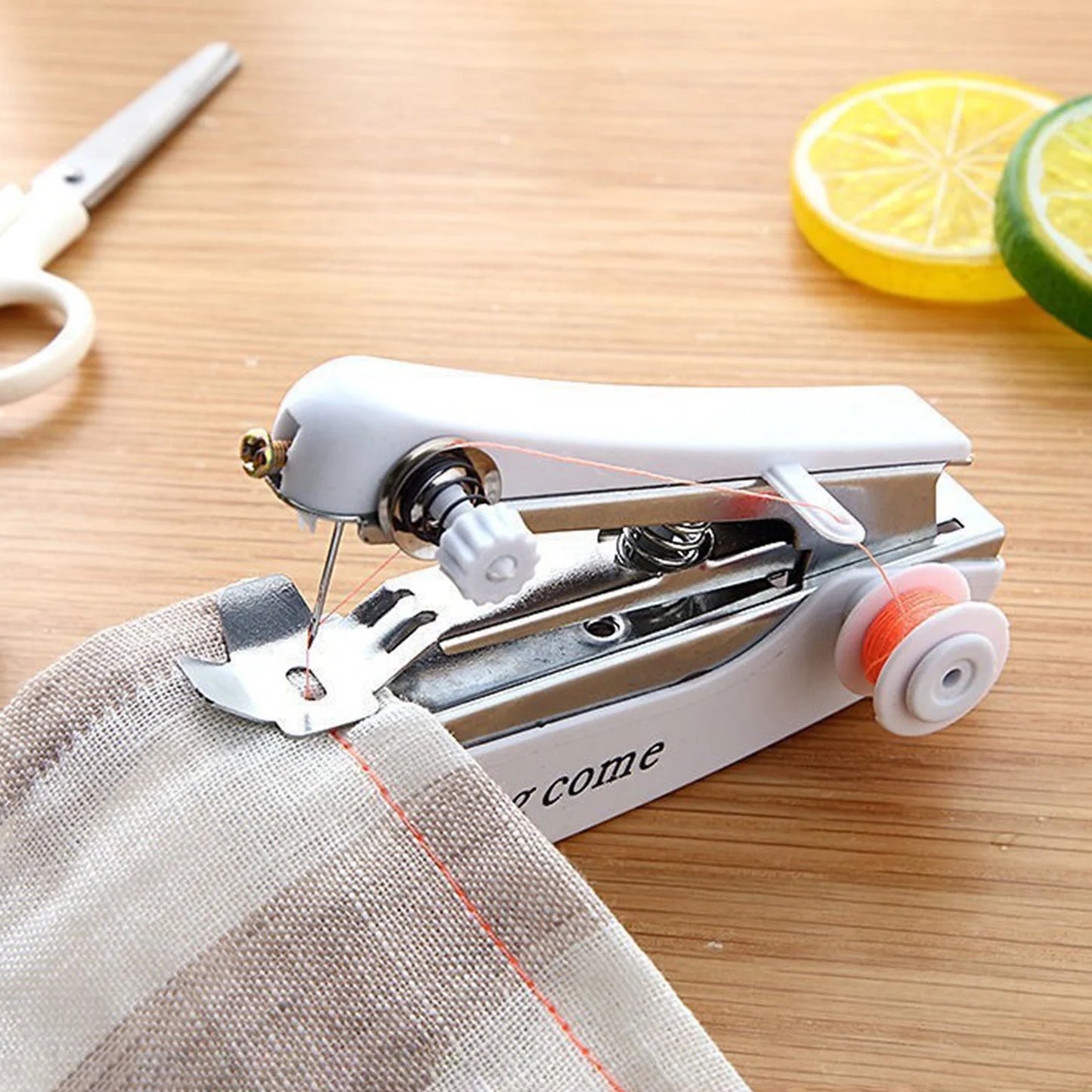 🪡 Portable Handheld Sewing Machine ✂️ | Quick Fix Stitcher for Home & Travel Use 🧳