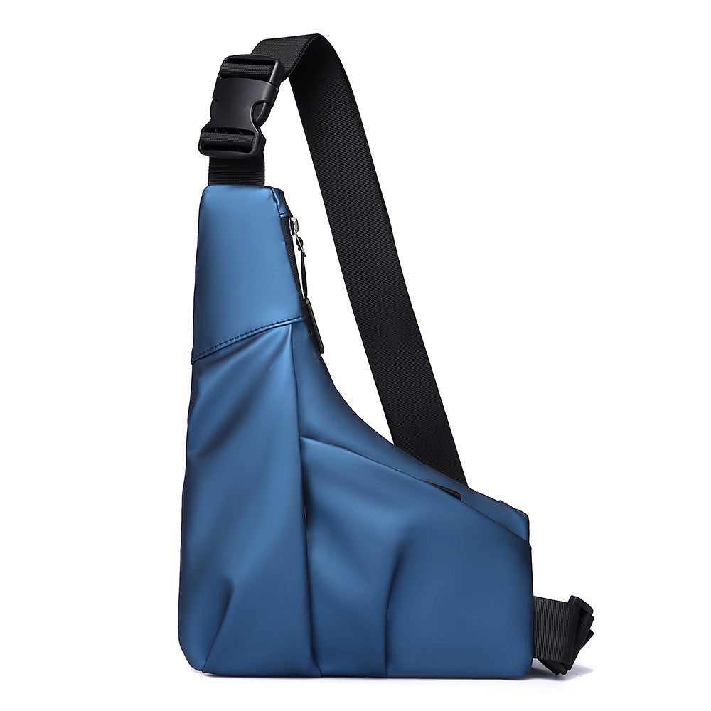 🎽 Waterproof Chest Belt Bag | Adjustable Running Fanny Pack 📱🎒 | Compact Triangle Chest Phone Holder with Shoulder Straps for Jogging & Travel 🏃‍♂️✨