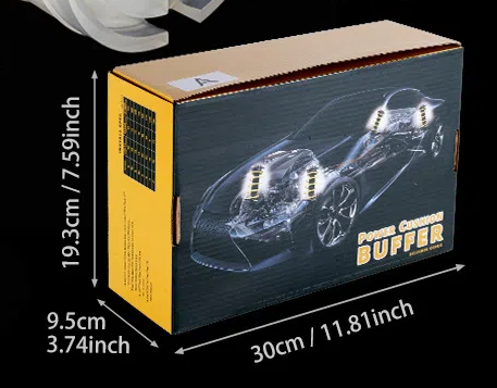 🚗🛡️ 2PCS Universal Car Shock Absorber Buffers | Spring-Type Rubber Bumper Rings – Type A/B/C/D/E/F 🧰✨