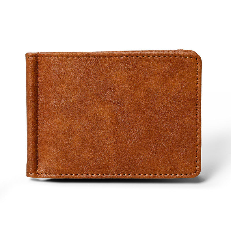 🧔💼 Men's Slim Leather Wallet with Belt Clip | Ultra-Thin Cash & Card Holder 👌💳