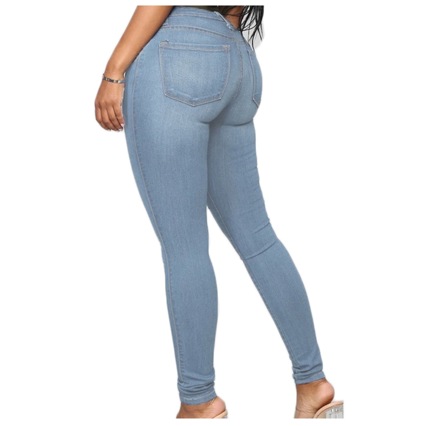 ✨ Women's Trendy Denim Pants 👠 | High-Waisted, Comfortable & Stylish Everyday Jeans 💃