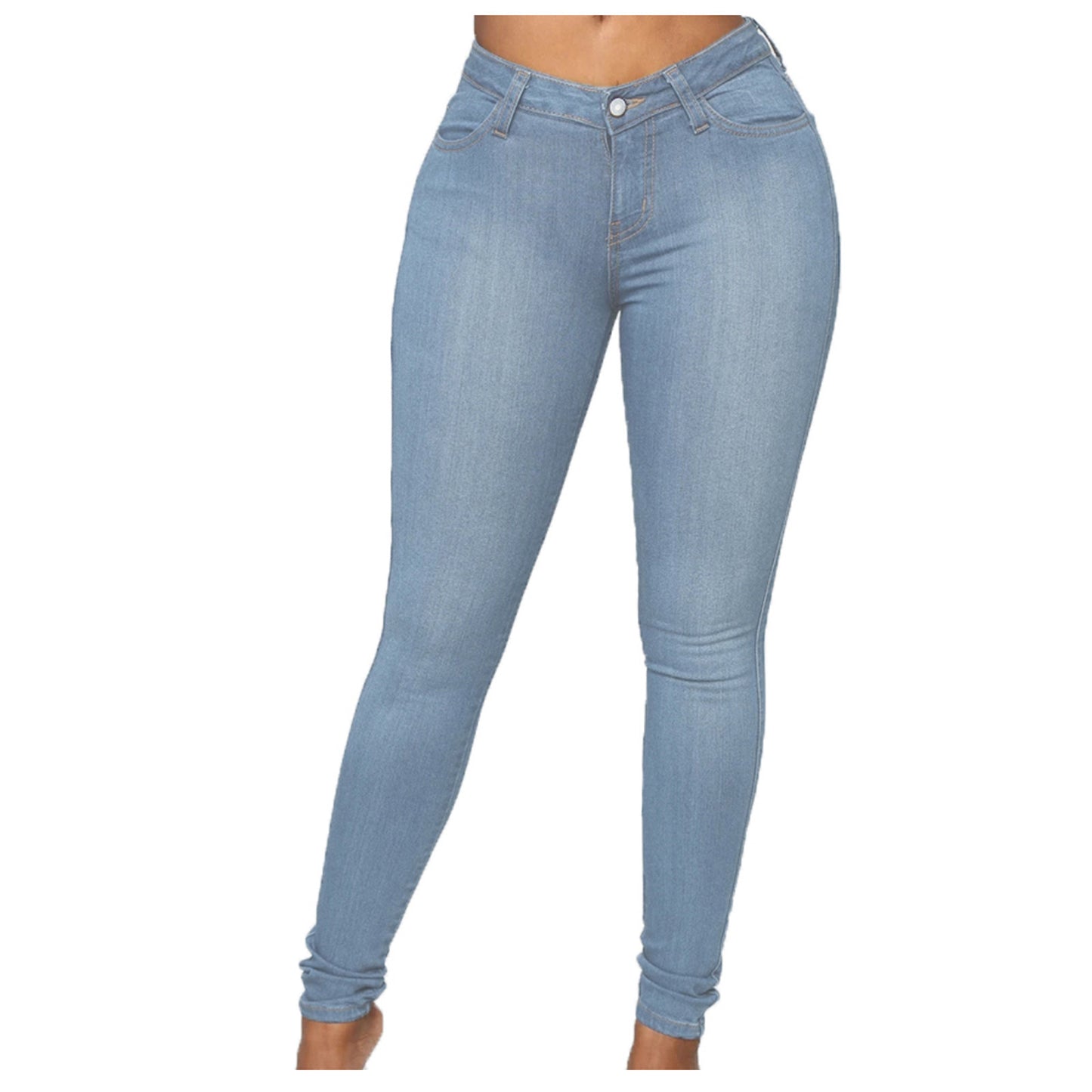 ✨ Women's Trendy Denim Pants 👠 | High-Waisted, Comfortable & Stylish Everyday Jeans 💃