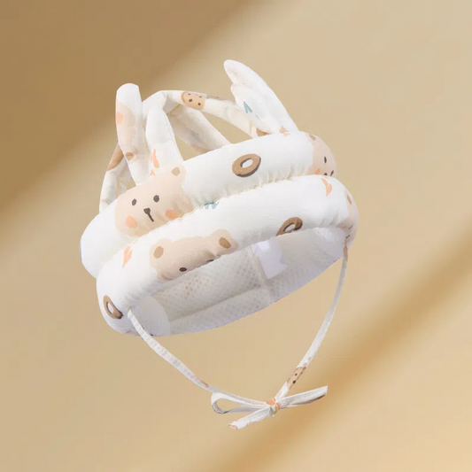🧢 Adjustable Toddler Protective Hat 👶 | Soft Infant Head Cover for Crawling & Walking Safety 🚼💖