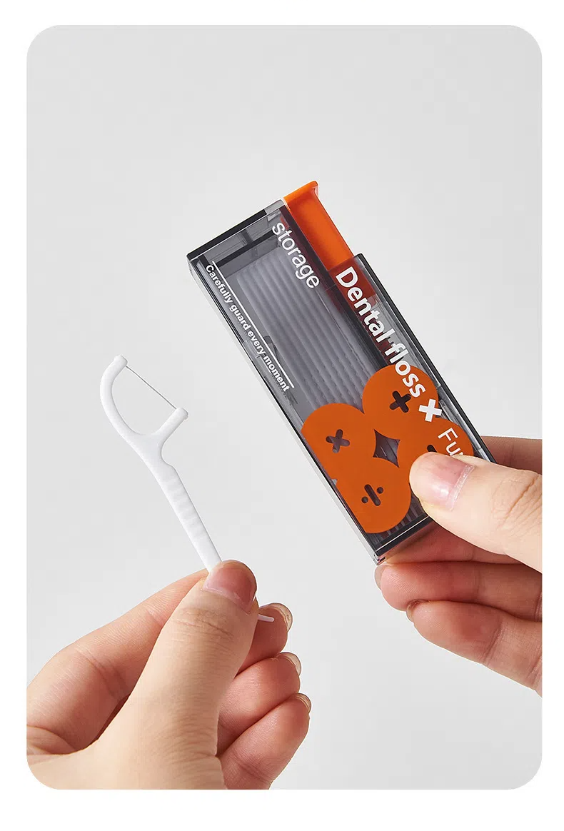 🦷 Portable Dental Floss Organizer 💼 | Safe, Odorless, Travel-Friendly Floss Pick Holder  🌸