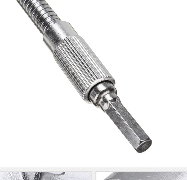 🔧✨ Flexible Drill Bit Extension – Perfect for Tight Spaces & Precision Work! 💪