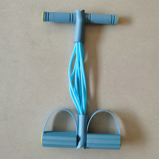 💪 Multifunction Tension Rope 🚴 | Portable Yoga Pedal Puller Resistance Band for Abs & Full-Body Fitness Training ✨