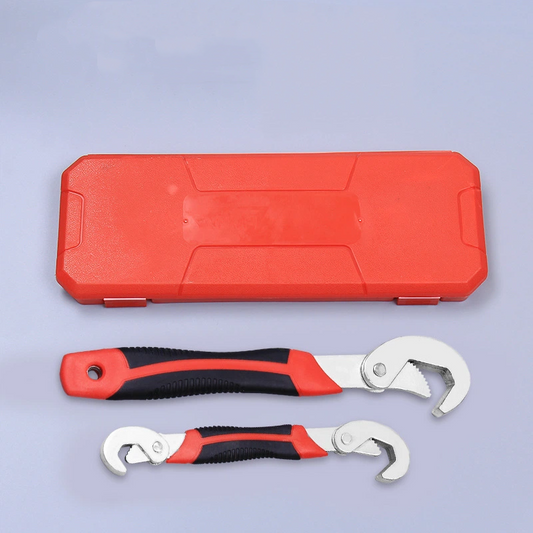 🔧 2-Piece Multi-Purpose Wrench Set 🛠️ | Adjustable Universal Wrenches for Home, Car, and Plumbing Repairs 🚗🚿