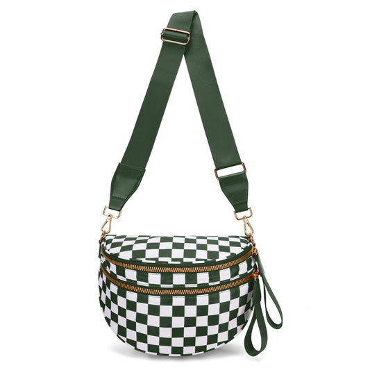 👜✨ Plaid Crossbody Bag – Classic Style with a Modern Twist! 🌟