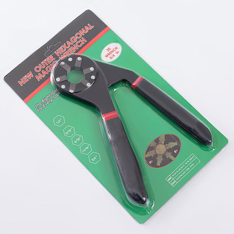 🔧✨ Adjustable Wrench (6/8 inches) – Durable & Versatile for Home Repairs! 🏠