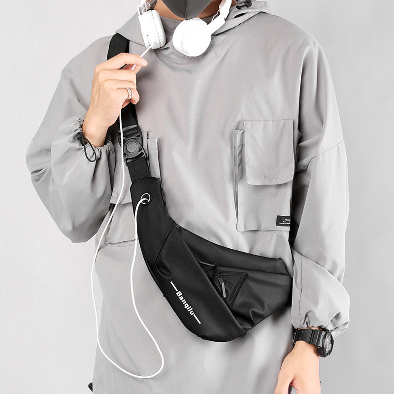 🎒 Unisex Messenger Bag | Lightweight Waterproof Hiking Backpack 💧 | Slim & Stylish Shoulder Bag for Everyday Adventures 🏞️✨