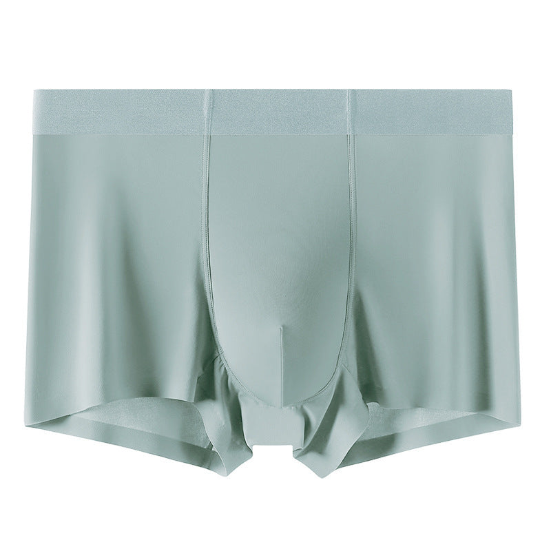 ❄️ Men's Ice Silk Boxer Briefs | Ultra-Soft, Breathable & Cooling Underwear 👕✨