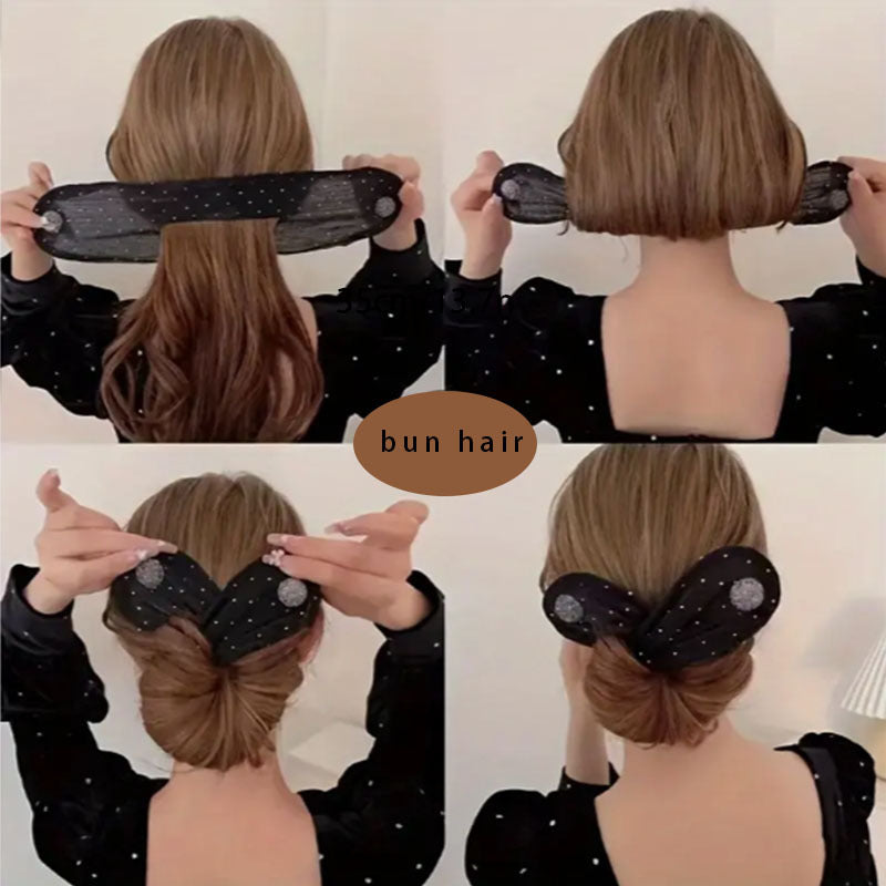 💁‍♀️✨ Twist Hair Bun Maker – Effortless & Chic Hairstyles in Seconds! 💖