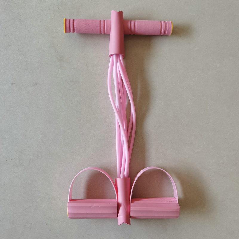 💪 Multifunction Tension Rope 🚴 | Portable Yoga Pedal Puller Resistance Band for Abs & Full-Body Fitness Training ✨