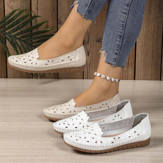 🌬️👟 Effortless Comfort All Day Long Openwork Comfortable Loafers💕