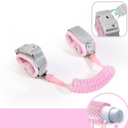 🧒👨‍👩‍👦 Anti-Lost Safety Bracelet for Kids | Child Wrist Leash for Walking, Travel & Crowds ✨🛡️