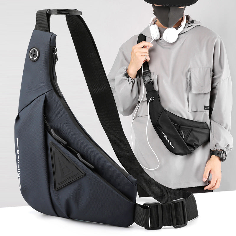 🎒 Unisex Messenger Bag | Lightweight Waterproof Hiking Backpack 💧 | Slim & Stylish Shoulder Bag for Everyday Adventures 🏞️✨