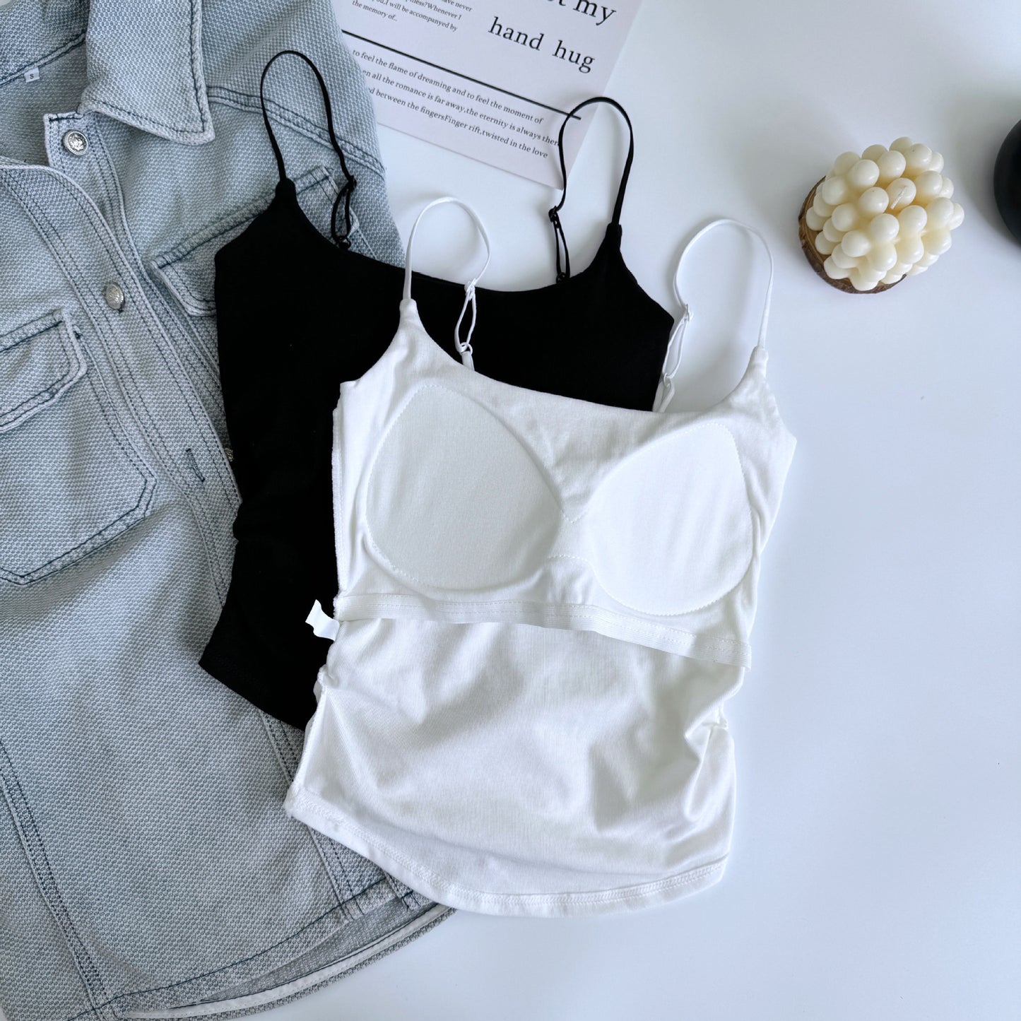 🌟 Spaghetti Straps – Sleek, Sexy & Comfortable for All-Day Wear!