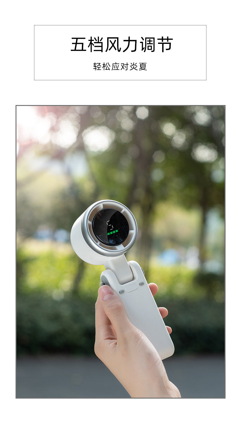 🌬️✨ Portable Handheld Turbo Fan – Stay Cool Anywhere, Anytime! 💨