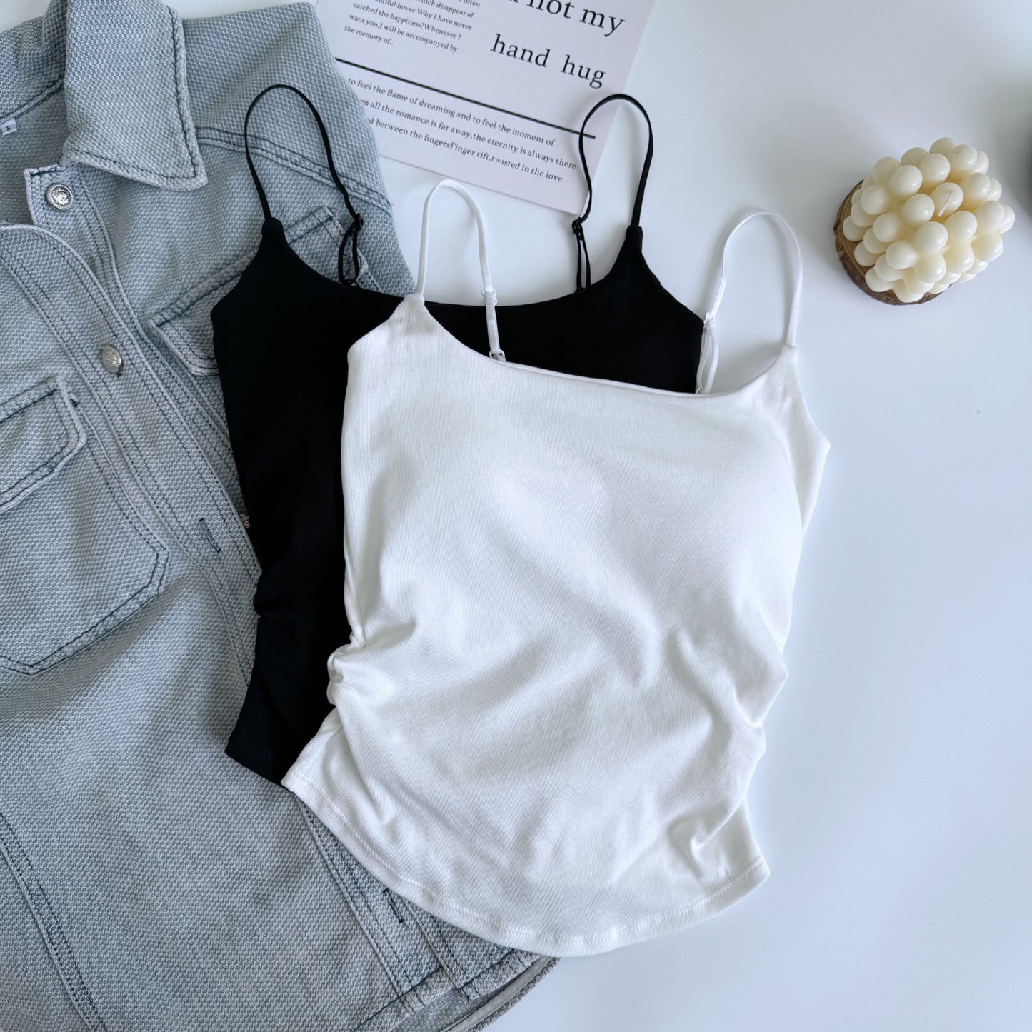 🌟 Spaghetti Straps – Sleek, Sexy & Comfortable for All-Day Wear!