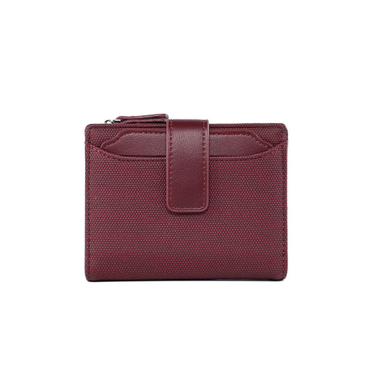 ✨👛 Elegant Women's Leather Wallet | Foldable Zipper Card Holder Purse – Perfect Gift Idea! 🎁💳