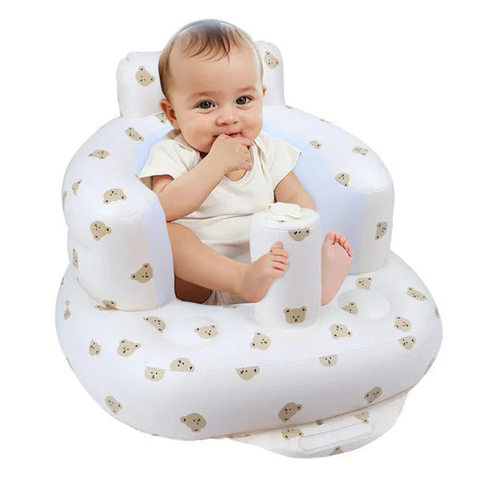👶💺 Inflatable Baby Chair | Soft & Supportive Seat for Little Ones – Portable, Comfy & Easy to Use! 🎈✨