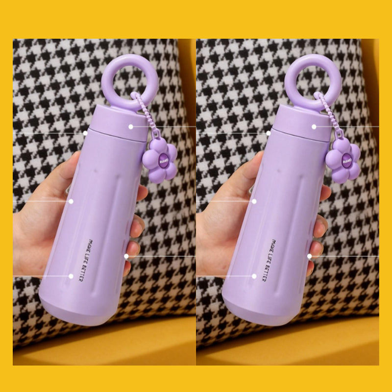 2026 Women's Elegant Portable Thermos Water Bottle Buy 2 Pcs Only Rs1399
