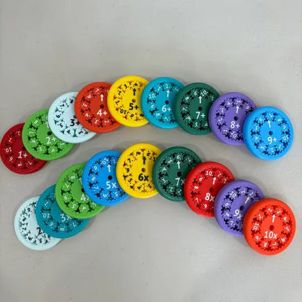 🔥🔥Number 2-10 【9 Pieces】 New Math Fidget Spinners