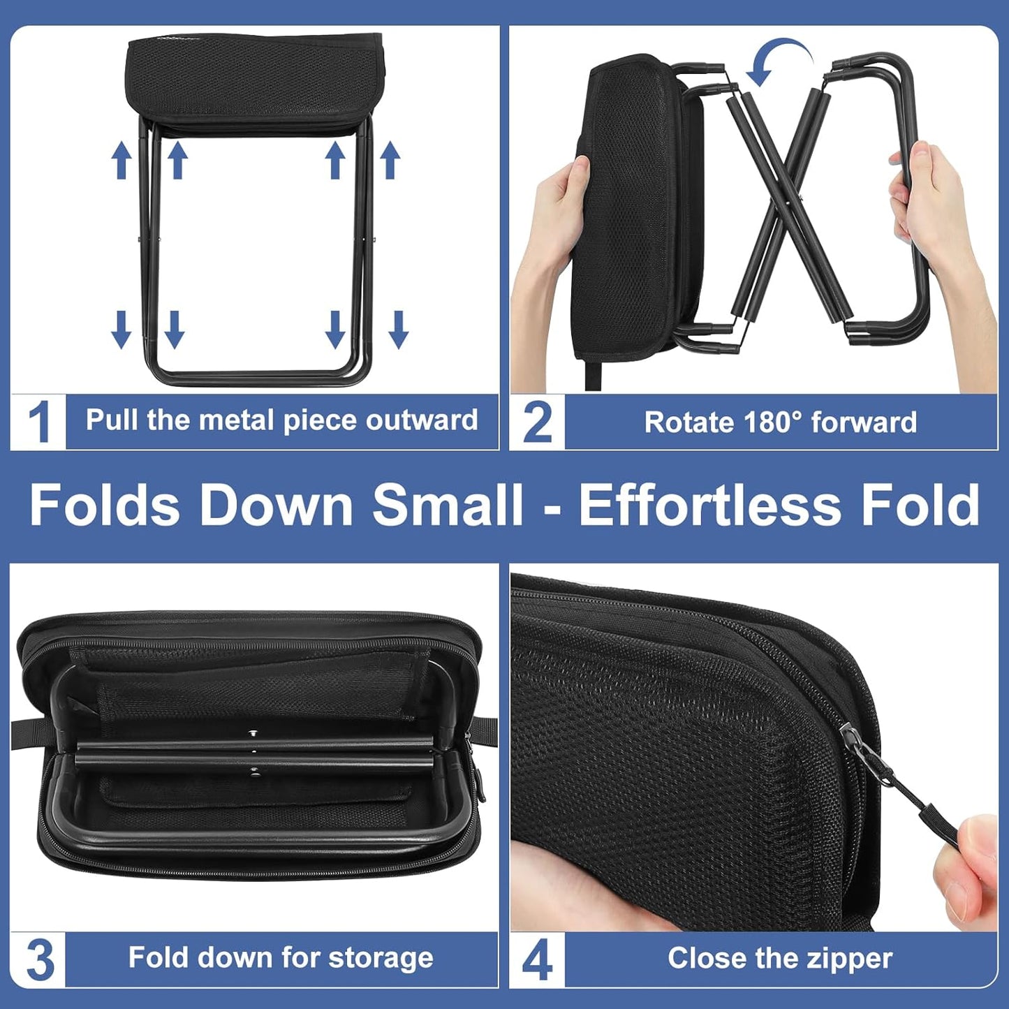 🔥✨Portable Folding Camping Stool