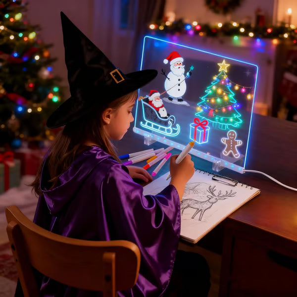 🔥🎨✨ Dive Into a World of Color! This 7-Color LED Board Unleashes Creativity