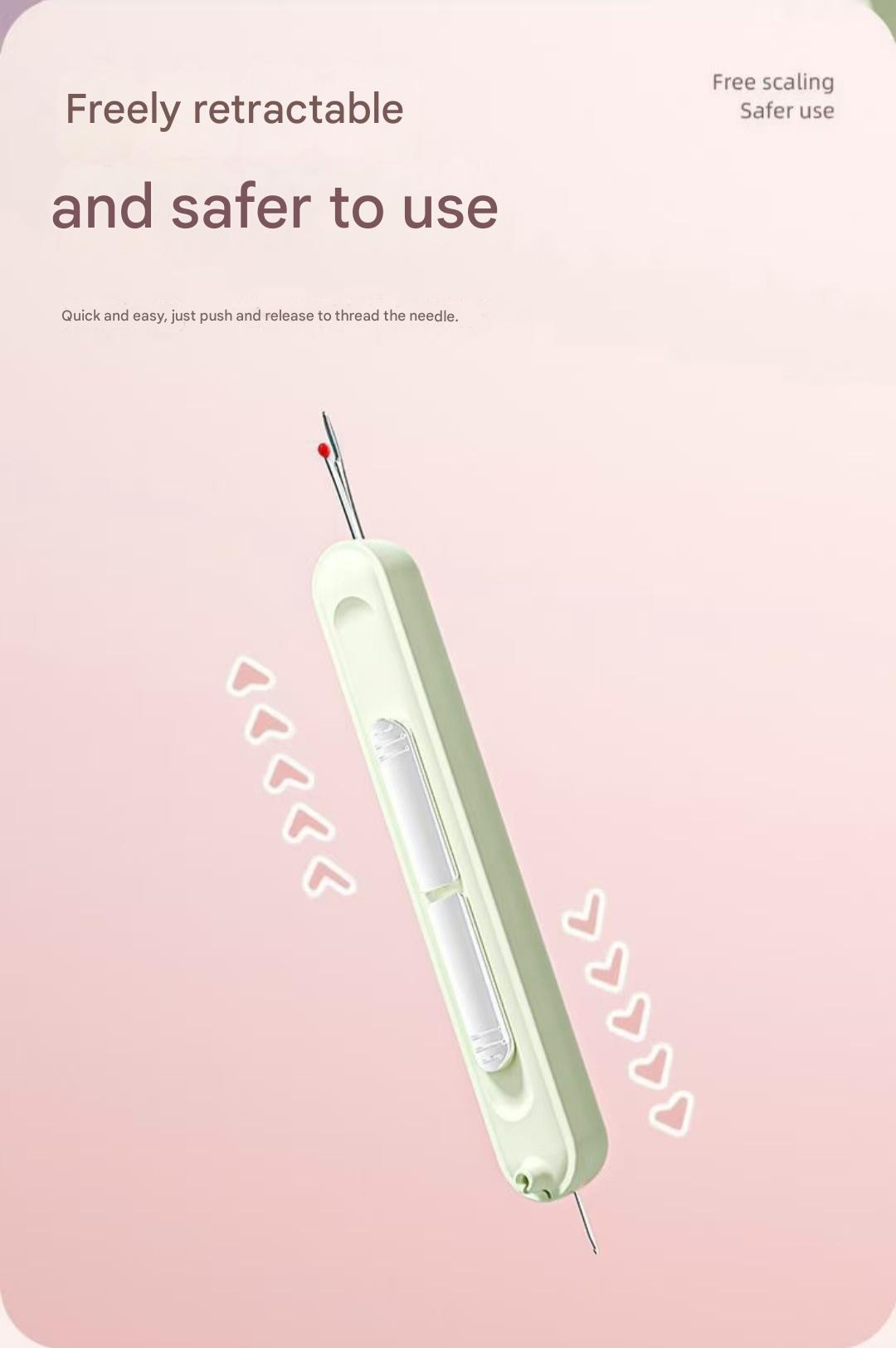 🧵✨【Buy 1 Get 1 Free】 Thread Your Needle in Seconds | 3-in-1 Threading & Seam-Ripping Tool