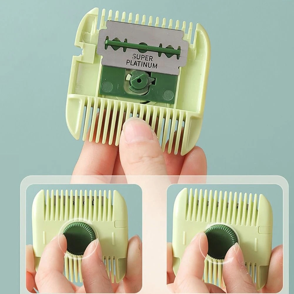 Child-Friendly Gentle Hair Cutting Comb